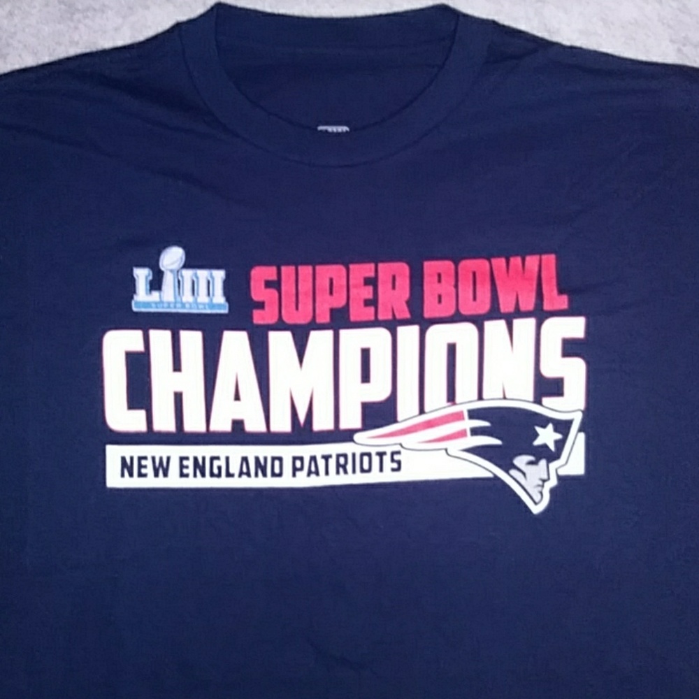 New England Patriots Super Bowl Champion T Shirt